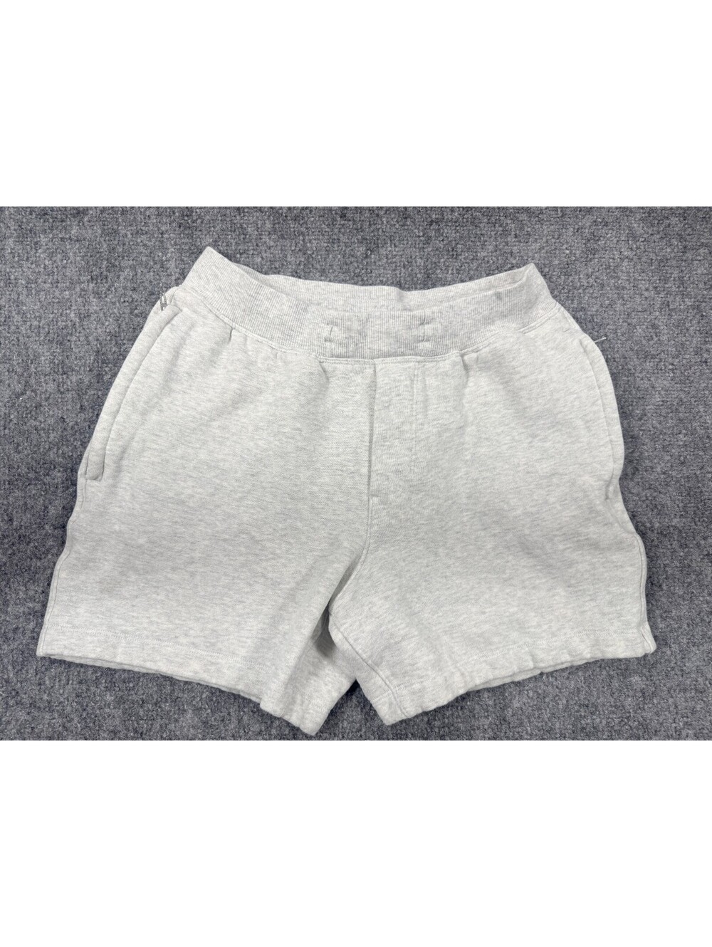 Lululemon Scuba High-Rise Women's Short Size XS Gray Cotton 5" Shorts